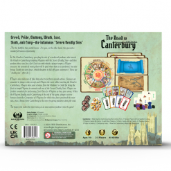 Gryphon Games Board Games The Road To Canterbury (Second Edition)