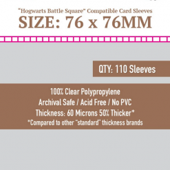 Sleeve Kings - Hogwarts Battle Square (110 Pack)