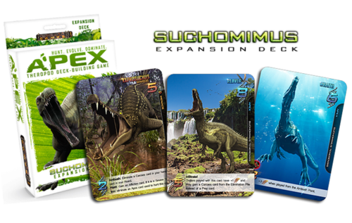 Die-Hard Games Board Games Apex Theropod Deck-Building Game: Suchomimus Expansion Deck 1 Die-Hard Games Board Games Apex Theropod Deck-Building Game: Suchomimus Expansion Deck