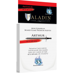 NSKN Games Paladin Card Protection - Arthur (45 × 68 Mm, Mini European)