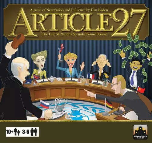 Stronghold Games Board Games Article 27: The UN Security Council Game 1 Stronghold Games Board Games Article 27: The UN Security Council Game