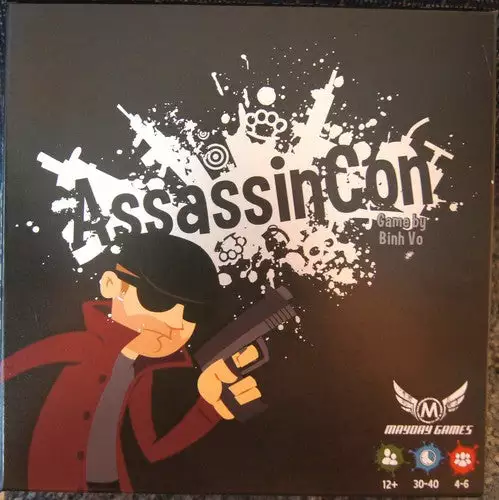 Mayday Games AssassinCon (Black Box Edition) Board Games 1 Mayday Games AssassinCon (Black Box Edition) Board Games