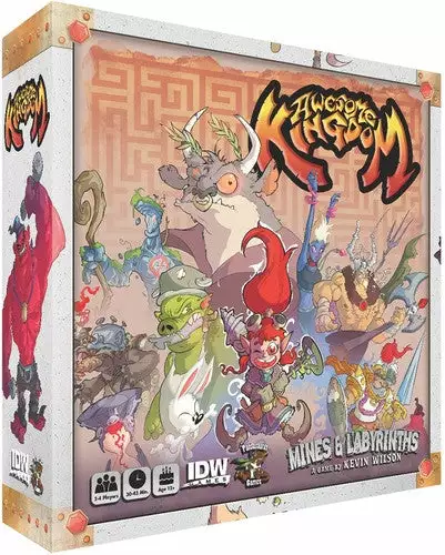 IDW Games Awesome Kingdom: Mines & Labyrinths Board Games 1 IDW Games Awesome Kingdom: Mines & Labyrinths Board Games