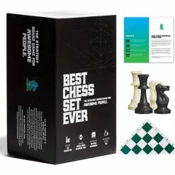 Chess Geeks Best Chess Set Ever (Standard Green) Board Games
