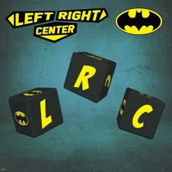 The Op Board Games Left Right Center: Batman Dice Game