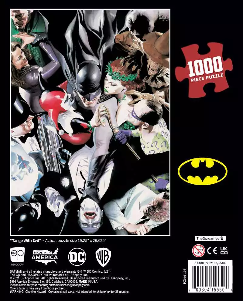 Puzzle - USAopoly - Batman "Tango With Evil" (1000 Pieces) All Sale Items 4 Puzzle - USAopoly - Batman "Tango With Evil" (1000 Pieces) All Sale Items