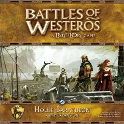 Fantasy Flight Games Battles Of Westeros: House Baratheon Army Expansion Board Games
