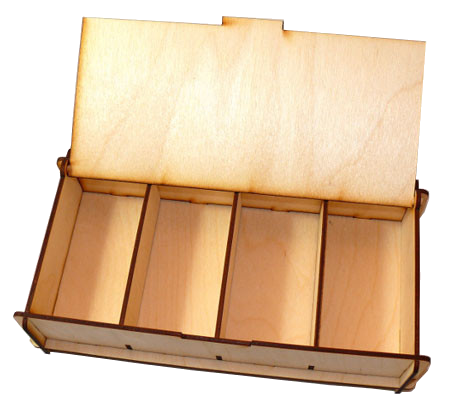 E-Raptor Accessories Board Game Storage Boxes: Token Box L