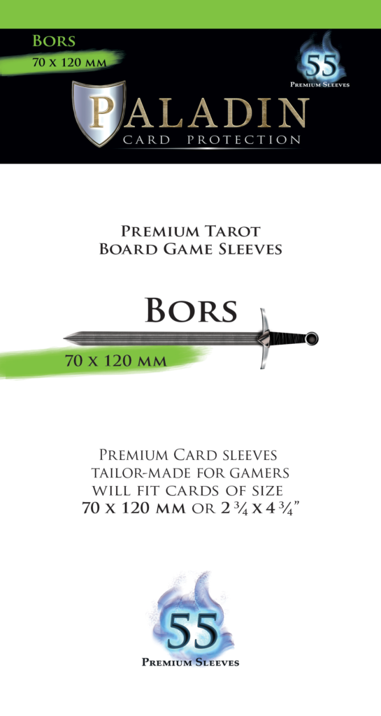 NSKN Games Jun 27-Jul 3, 2022 Paladin Card Protection - Bors (70 × 120 Mm, Tarot) 2 NSKN Games Jun 27-Jul 3, 2022 Paladin Card Protection - Bors (70 × 120 Mm, Tarot)