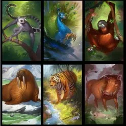 Asmodee Cardline: Animals *PRE-ORDER*