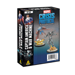 Atomic Mass Games Marvel: Crisis Protocol - Captain America And War Machine Character Pack