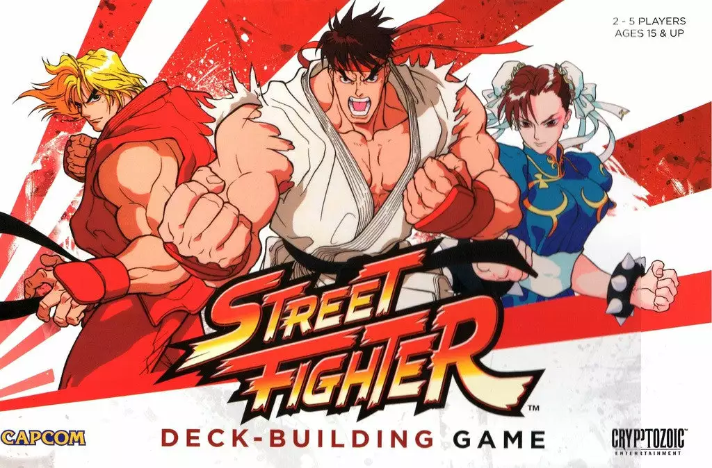 Cryptozoic Entertainment Board Games CapCom Street Fighter Deck-Building Game 1 Cryptozoic Entertainment Board Games CapCom Street Fighter Deck-Building Game
