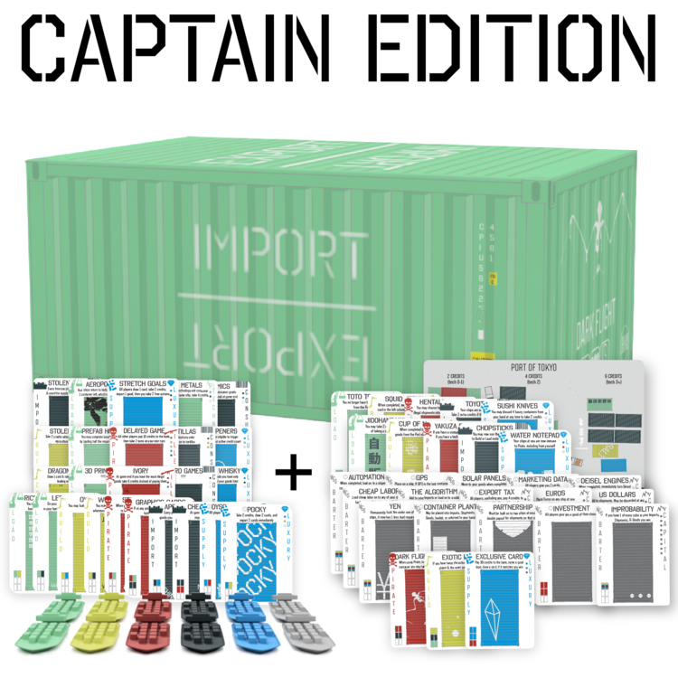 Jordan Draper Games Board Games Import / Export (Captain Edition With Model Ships) 2 Jordan Draper Games Board Games Import / Export (Captain Edition With Model Ships)