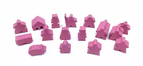 MeepleSource - 19-Piece Set Of Pink Meeples (Compatible With Carcassonne & Expansions) May 16-22, 2022 1 MeepleSource - 19-Piece Set Of Pink Meeples (Compatible With Carcassonne & Expansions) May 16-22, 2022