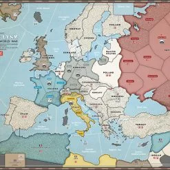 GMT Games Cataclysm Mounted Maps + 3" Box