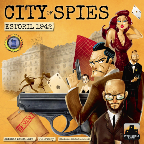 Stronghold Games City Of Spies: Estoril 1942 Board Games 1 Stronghold Games City Of Spies: Estoril 1942 Board Games