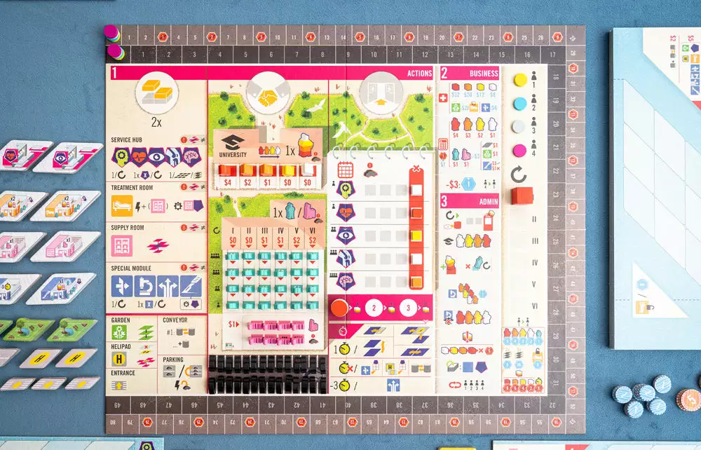 Capstone Games Clinic: Deluxe Edition Board Games 5 Capstone Games Clinic: Deluxe Edition Board Games