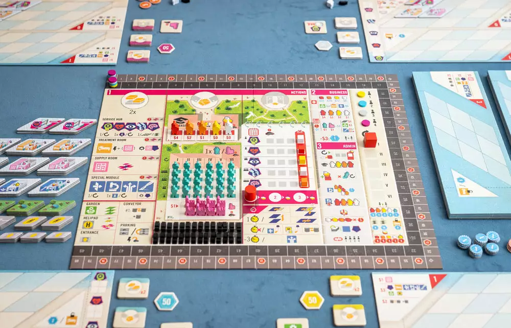 Capstone Games Clinic: Deluxe Edition Board Games 4 Capstone Games Clinic: Deluxe Edition Board Games