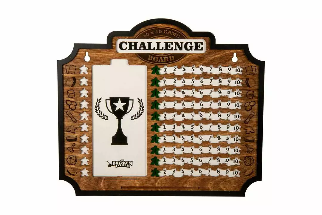 The Broken Token Broken Token - 10 X 10 Challenge Board 2 The Broken Token Broken Token - 10 X 10 Challenge Board