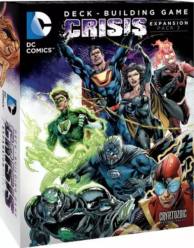 Cryptozoic Entertainment DC Comics Deck-Building Game: Crisis Expansion Pack 3 Board Games 1 Cryptozoic Entertainment DC Comics Deck-Building Game: Crisis Expansion Pack 3 Board Games