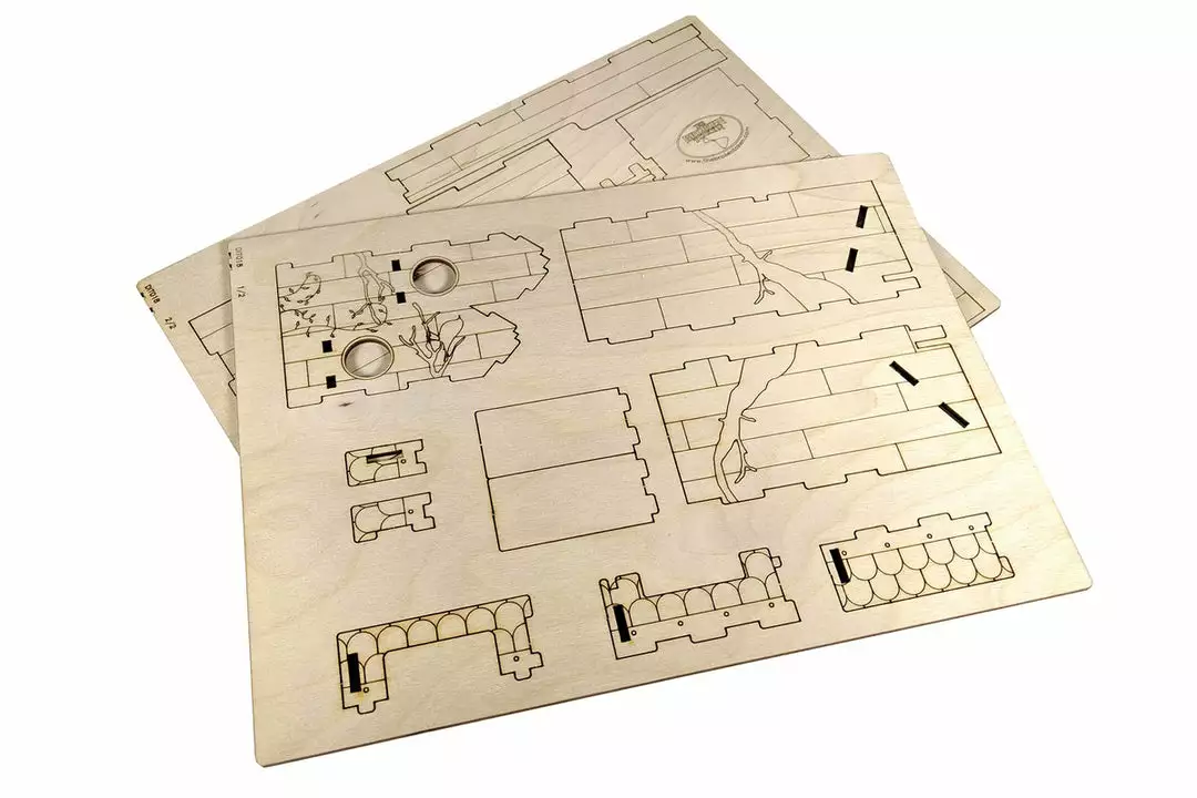 The Broken Token Broken Token - Mini Dice Tower Kit - Birdhouse 5 The Broken Token Broken Token - Mini Dice Tower Kit - Birdhouse