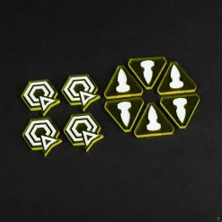 Laserox - Twilight Imperium: Command & Control Tokens (Blue) Import Games