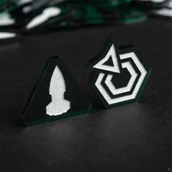 Import Games Laserox - Twilight Imperium: Command & Control Tokens (Green)