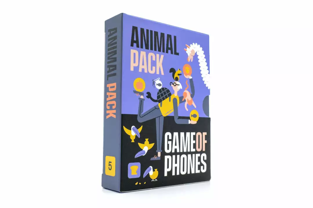 Game Of Phones: The Animal Mini Pack Board Games 1 Game Of Phones: The Animal Mini Pack Board Games