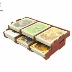 Gaming Trunk - Settlers Organizer For Catan (Walnut)