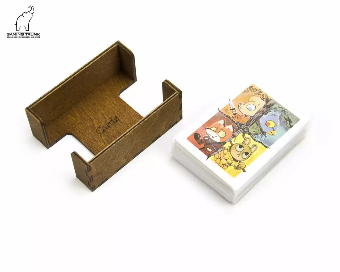 Gaming Trunk - Root Woodland Organizer For Root (Nature Unstained) 2 Gaming Trunk - Root Woodland Organizer For Root (Nature Unstained)