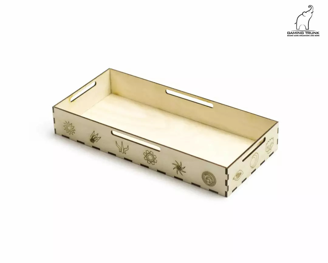 Gaming Trunk - Gloom Tavern Organizer For Gloomhaven With Forgotten Circles (Natural Unstained) 12 Gaming Trunk - Gloom Tavern Organizer For Gloomhaven With Forgotten Circles (Natural Unstained)