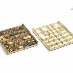 Gaming Trunk - Gloom Tavern Organizer For Gloomhaven With Forgotten Circles (Natural Unstained) 27 Gaming Trunk - Gloom Tavern Organizer For Gloomhaven With Forgotten Circles (Natural Unstained)