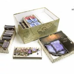 Gaming Trunk - Gloom Tavern Organizer For Gloomhaven With Forgotten Circles (Natural Unstained)