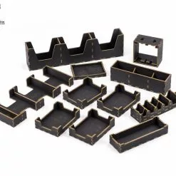 Gaming Trunk - Clang Organizer For Clank! (v2) (Black)