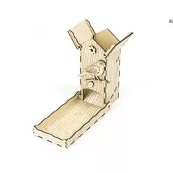 Gaming Trunk - Chickadee Dice Tower (Natural Unstained)