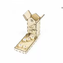 Gaming Trunk - Chickadee Dice Tower (Natural Unstained)