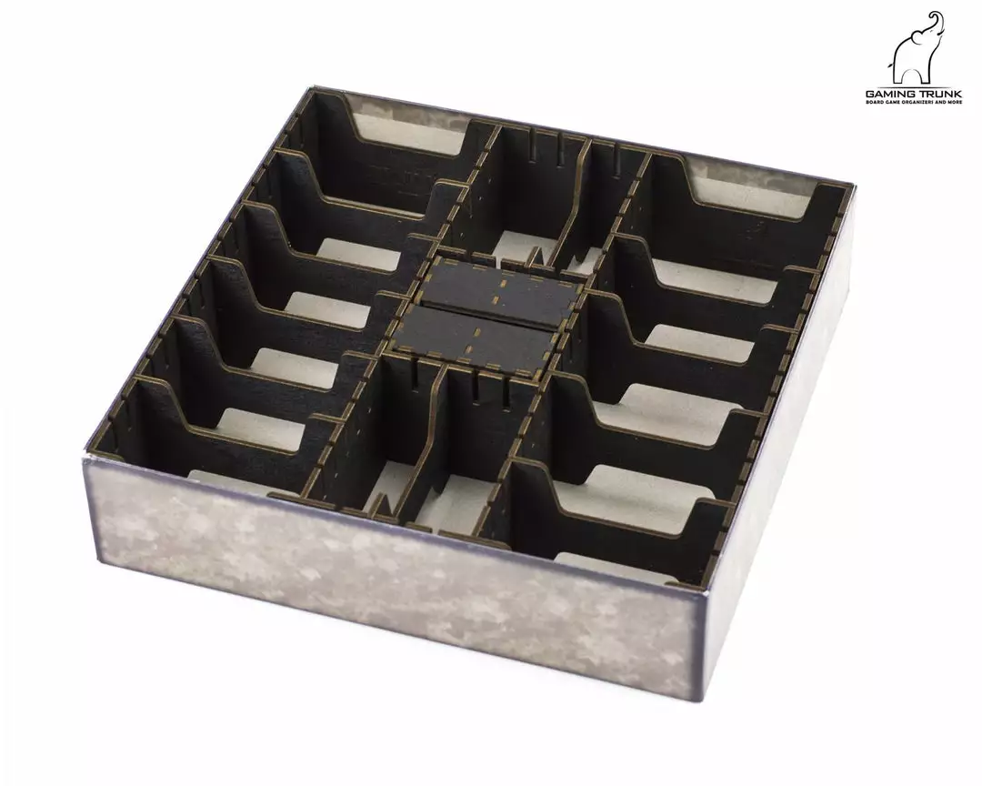 Gaming Trunk - Powerful Organizer For Dominion (Walnut. For Unsleeved Cards) 9 Gaming Trunk - Powerful Organizer For Dominion (Walnut. For Unsleeved Cards)