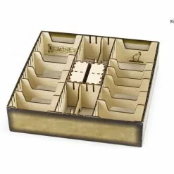 Gaming Trunk - Powerful Organizer For Dominion (Walnut. For Sleeved Cards)