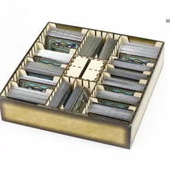 Gaming Trunk - Powerful Organizer For Dominion (Walnut. For Unsleeved Cards)