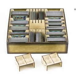 Gaming Trunk - Powerful Organizer For Dominion (Walnut. For Unsleeved Cards)
