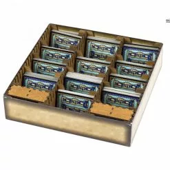Gaming Trunk - Powerful Organizer For Dominion (Walnut. For Sleeved Cards)