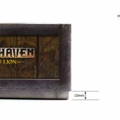 Gaming Trunk - Lion Jaws Organizer Compatible With Gloomhaven: Jaws Of The Lion (Natural Unstained)
