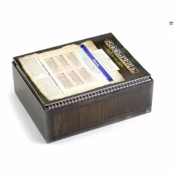 Gaming Trunk - Lion Jaws Organizer Compatible With Gloomhaven: Jaws Of The Lion (Natural Unstained)