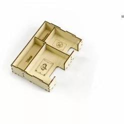 Gaming Trunk - Lion Jaws Organizer Compatible With Gloomhaven: Jaws Of The Lion (Natural Unstained)