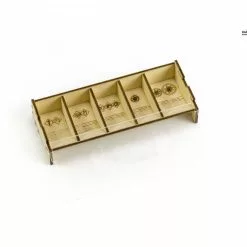 Gaming Trunk - Lion Jaws Organizer Compatible With Gloomhaven: Jaws Of The Lion (Natural Unstained)