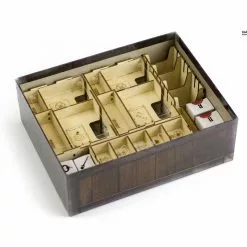 Gaming Trunk - Lion Jaws Organizer Compatible With Gloomhaven: Jaws Of The Lion (Natural Unstained)