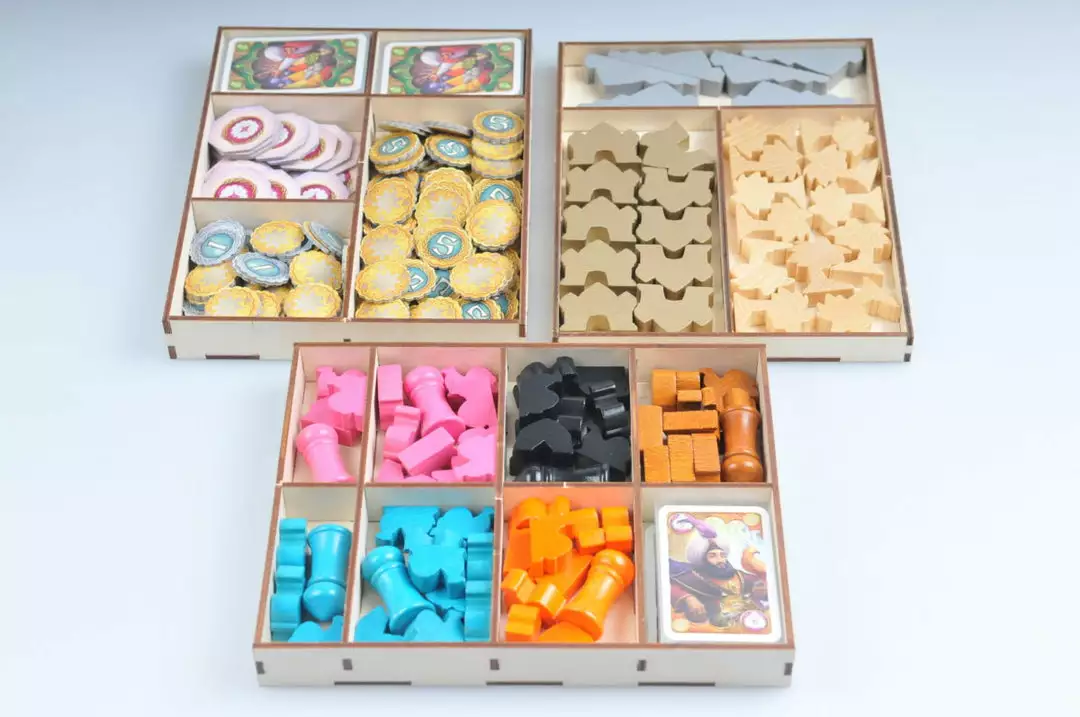 Meeple Realty - The Tribal Tent 2.0 (Compatible With FIVE TRIBES™) 3 Meeple Realty - The Tribal Tent 2.0 (Compatible With FIVE TRIBES™)