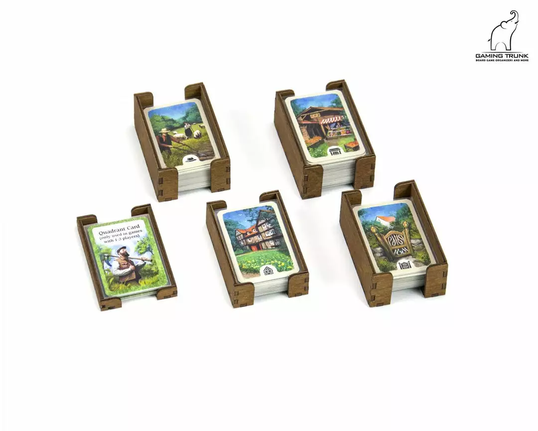 Gaming Trunk - Holledau Organizer For Hallertau (Natural Unstained) 14 Gaming Trunk - Holledau Organizer For Hallertau (Natural Unstained)