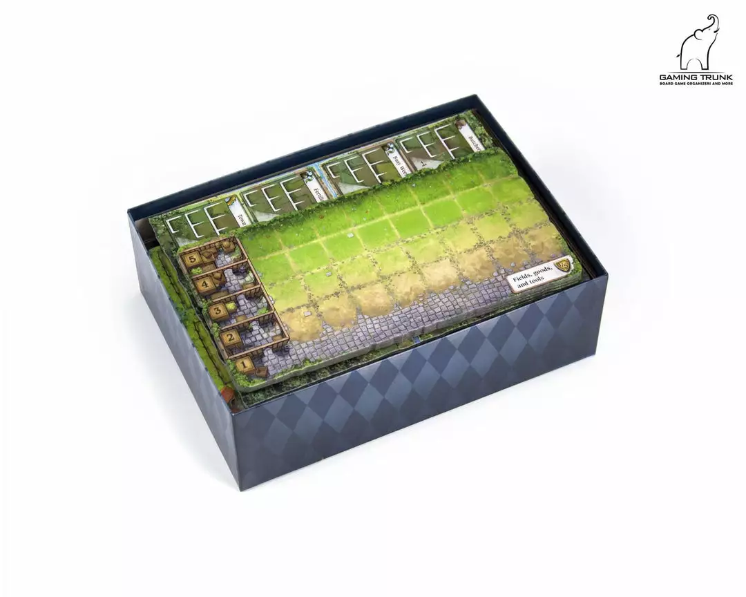 Gaming Trunk - Holledau Organizer For Hallertau (Natural Unstained) 17 Gaming Trunk - Holledau Organizer For Hallertau (Natural Unstained)