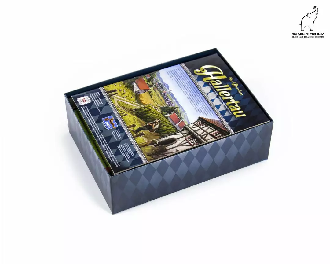 Gaming Trunk - Holledau Organizer For Hallertau (Natural Unstained) 18 Gaming Trunk - Holledau Organizer For Hallertau (Natural Unstained)